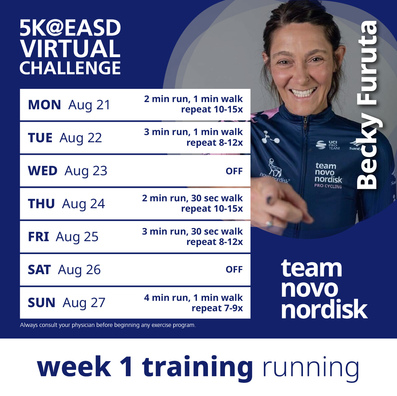 5K Training Plans Week 1 Run